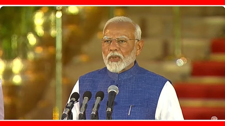 Modi Oath Ceremony Live : मोदी तिसऱ्यांदा झाले पंतप्रधान, मंत्रिमंडळात कोण-कोण? पंतप्रधान नरेंद्र मोदी.