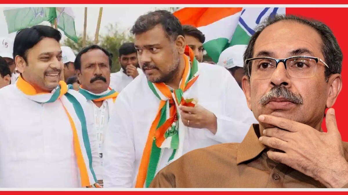 विश्वजित कदम, विशाल पाटील यांनी उद्धव ठाकरेंची भेट घेतली.