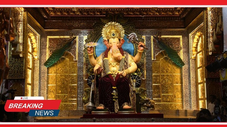 Ganeshotsav 2024 Live News : लालबागच्या राज्याच्या दर्शनाला दुसऱ्या दिवशी भाविकांची मोठी गर्दी Mumbai Tak