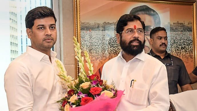 Eknath Shinde And Shrikant Shinde 