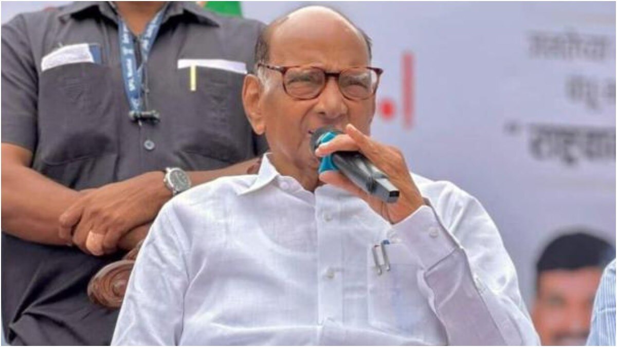 NCP (SP) चे प्रमुख शरद पवार.