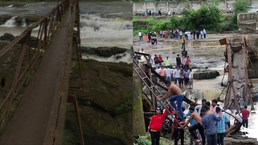 Indrayani River Bridge Collapes Indrayani River Bridge Collapes
