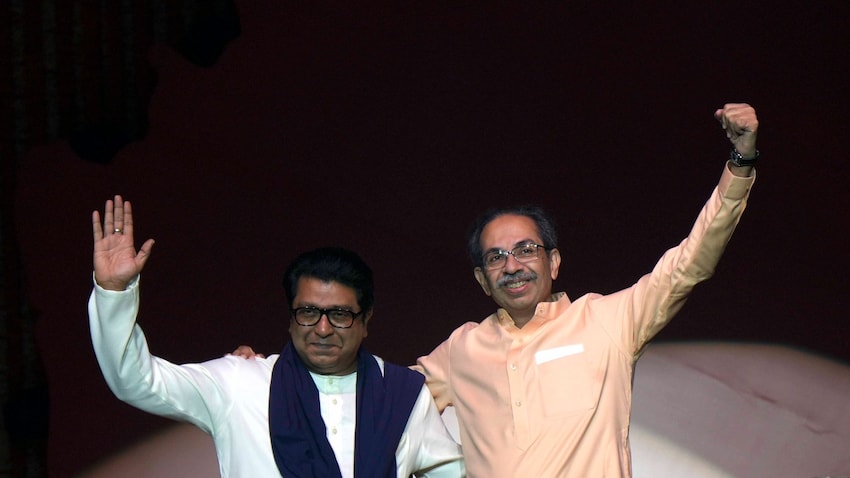 Raj Thackeray and Uddhav Thackeray Raj Thackeray and Uddhav Thackeray