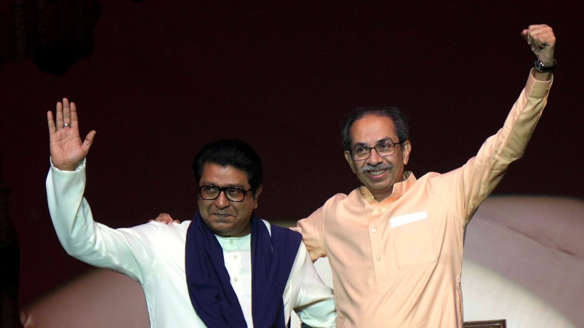 Raj Thackeray and Uddhav Thackeray Raj Thackeray and Uddhav Thackeray