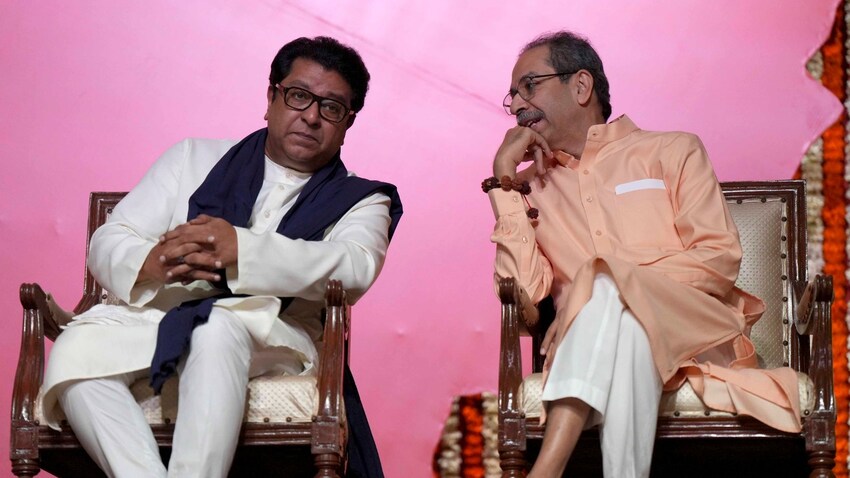 Raj Thackeray and Uddhav Thackeray Raj Thackeray and Uddhav Thackeray