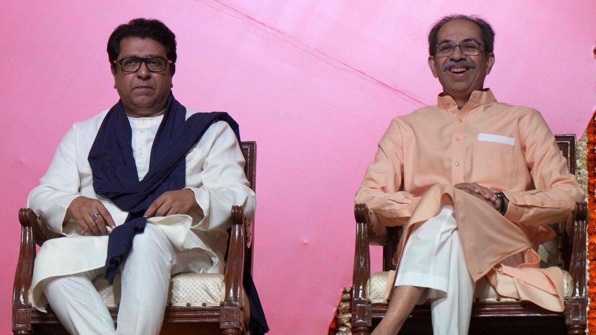 Raj Thackeray and Uddhav Thackeray Raj Thackeray and Uddhav Thackeray
