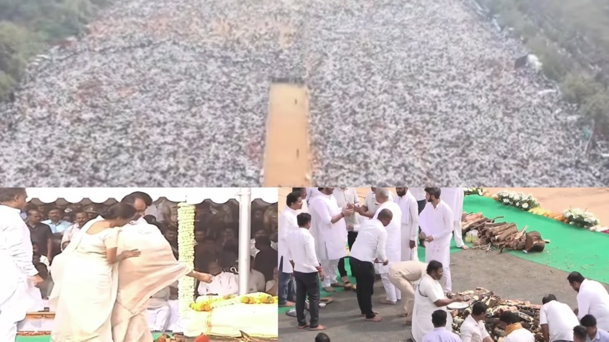 कार्यकर्ते धाय मोकलून रडले ,अजितदादांना अखेरचा निरोप देताना लाखोंचा जनसागर हळहळला