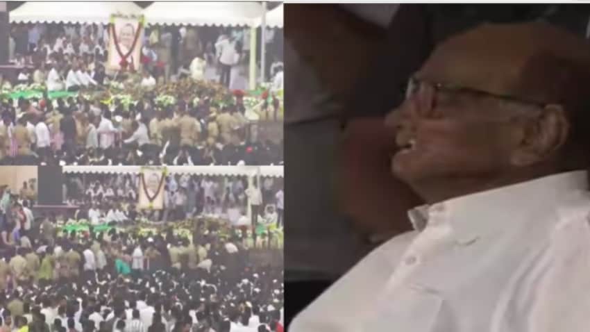 Ajit Pawar funeral Ajit Pawar funeral