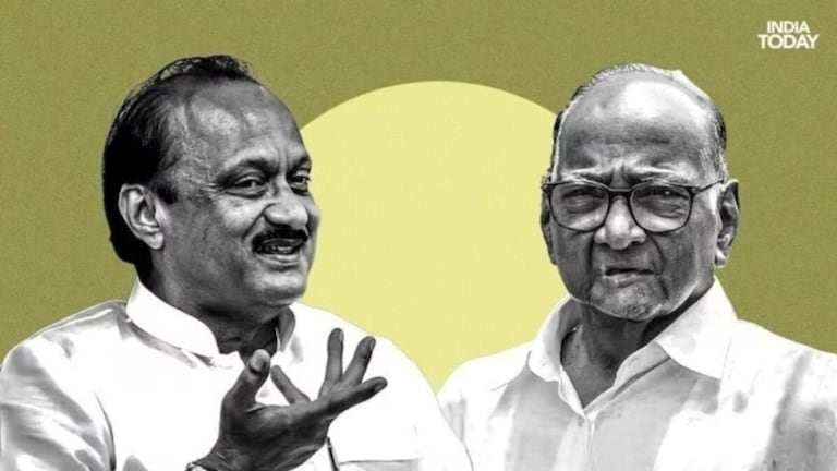 NCP: शरद पवारांना मोठा राजकीय धक्का! घड्याळ चिन्ह आणि राष्ट्रवादी काँग्रेसही अजित पवारांनाच.. Sharad Pawar vs Ajit pawar ncp party and logo