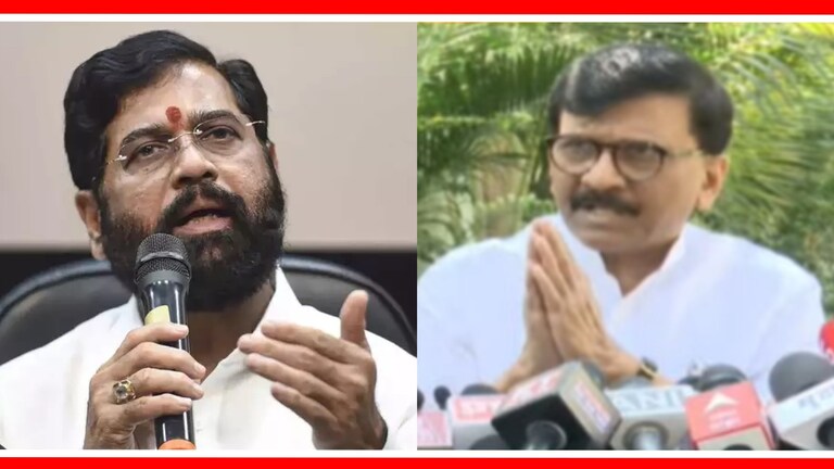 Sanjay Raut : "बाबा रे..."; राऊतांनी जोडले हात, CM शिंदेंना काय दिल्या शुभेच्छा? After the murder of Abhishek Ghosalkar, MP Sanjay Raut has demanded the resignation of Chief Minister Eknath Shinde.