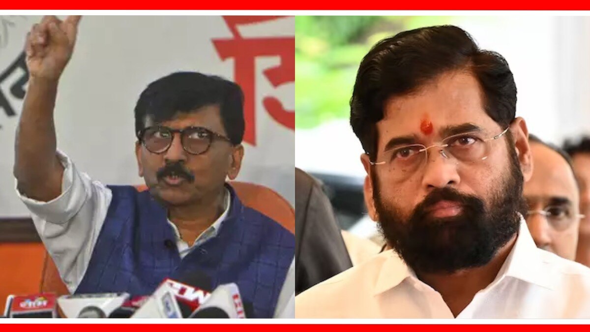sanjay Raut hits out at Eknath shinde after Abhishek Ghosalkar murder