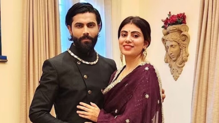 'माझ्या पत्नीची प्रतिमा मलीन करण्याचा प्रयत्न', वडिलांच्या मुलाखतीनंतर जडेजाचं टोकाचं पाऊल Rivaba Jadeja wife