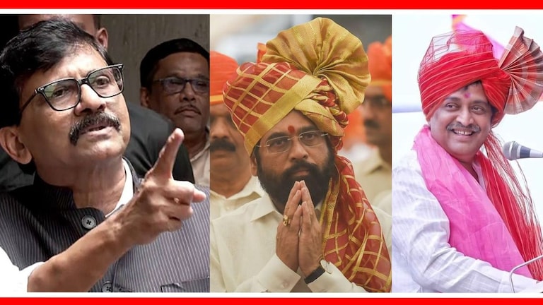 Sanjay Raut : "अशोक चव्हाण एकनाथ शिंदेंसोबतच सोडणार होते काँग्रेस", मोठा गौप्यस्फोट Sanjay Raut claims That ashok chavan had plan to quit congress