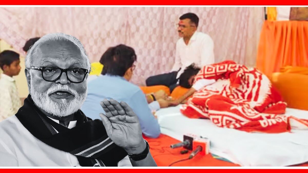 chhagan Bhujbal targets Manoj Jarange after start hunger strike