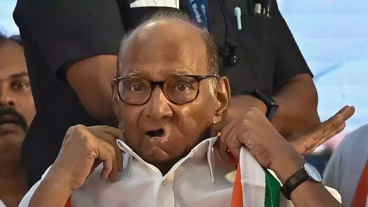 Sharad Pawar: 'वय झालं म्हणून काय झालं?', पवारांनी विरोधकांना पुन्हा सुनावलं sharad pawar