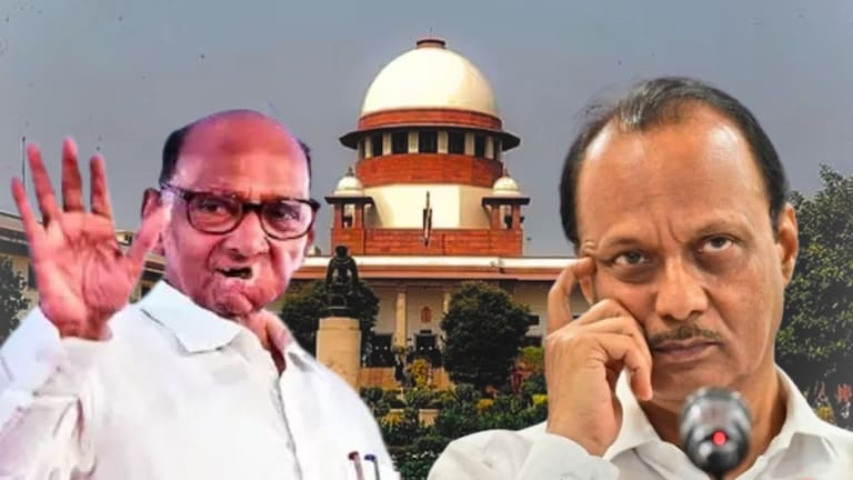 Sharad Pawar गटाला तात्पुरतं दिलेलं 'ते' नाव कायम, SC नं दिले निवडणूक आयोगाला निर्देश sharad pawar ajit pawar group supreme court