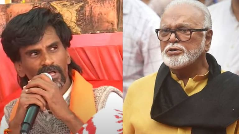 Manoj Jarange : 'तू असाच टपकणार आहेस', जरांगेंचा भुजबळांवर 'वार' manoj jarange patil criticize chhagan bhujbal on maratha reservation cm eknath shinde