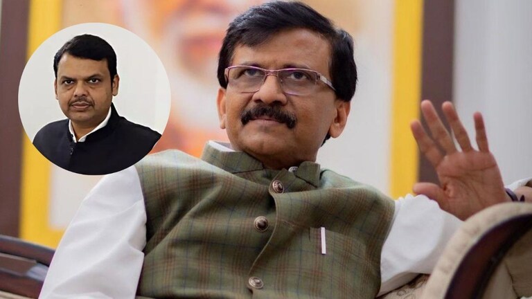 Sanjay Raut: 'भाजपच्या बापाचा पत्ता आहे का?', राऊतांचा भाजपवर घणाघात Sanjay Raut Devendra fadnavis