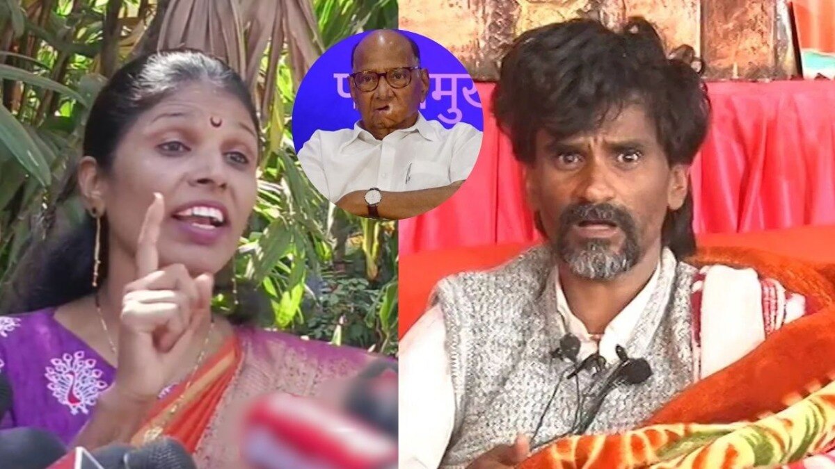maratha reservation sangita wankhede big allegation on manoj jarange patil sharad pawar phone call ajay baraskar maharaj 