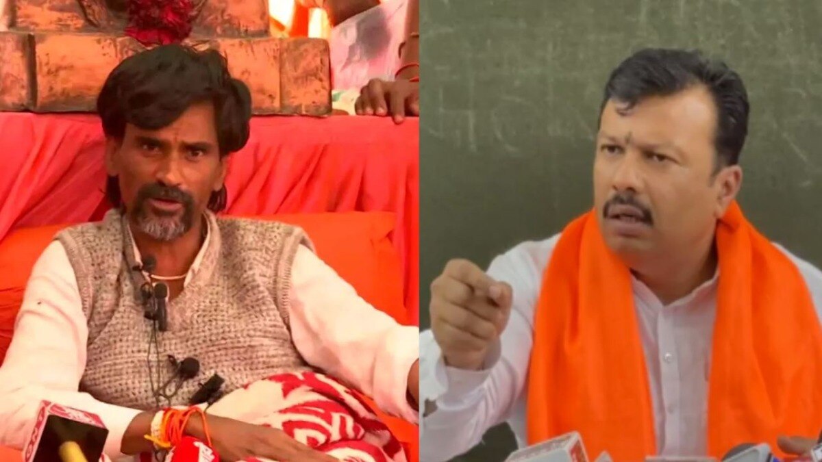 maratha reservation ajay bawasakar maharaj allegation on manoj jarange patil maratha arkshan demand cm ekanath shinde antarawali sarati protest 