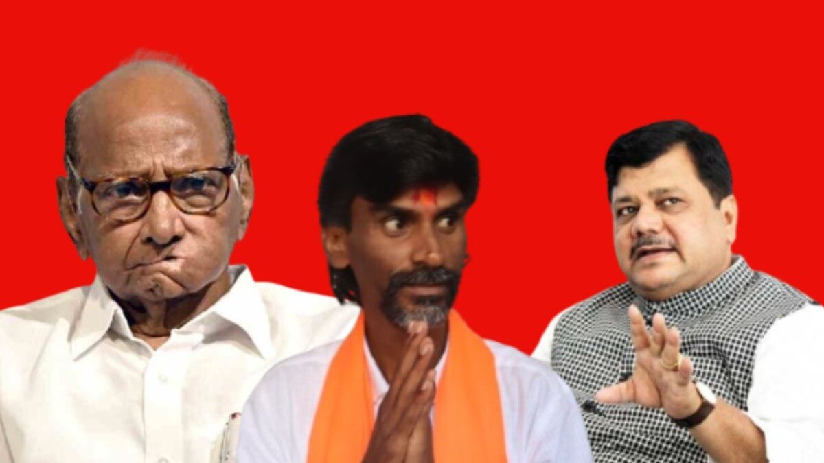 maratha reservation pravin darekar reaction on sit inquiry sharad pawar manoj jarange patil sangita wankhede allegation devendra fadnavis maharashtra politics 