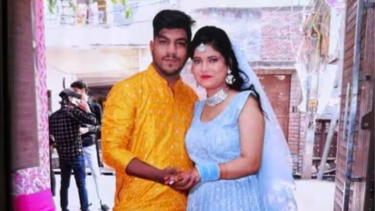 पतीचा हार्टअटॅकनं मृत्यू होताच, पत्नीनं सातव्या मजल्यावरून मारली उडी Suicide case up crime