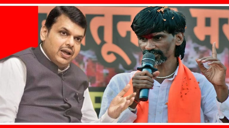 Manoj Jarange : 'तुम्ही असले चाळे बंद करा', जरांगेंनी फडणवीसांना पुन्हा ललकारलं Manoj jarange warned devendra fadnavis