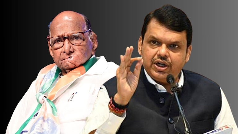 Devendra Fadnavis: 'बामणी कावा.. शरद पवार स्वत: माझ्या जातीवर जातात', फडणवीस सगळंच बोलून गेले! फडणवीसांची शरद पवारांवर टीका