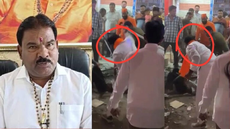 Sanjay Gaikwad : ''व्हिडिओत मारहाण करणारा मीच'', शिंदेंच्या आमदाराची मुजोरी कायम  mla sanjay gaikwad reaction on boy beating viral video buldhana shiv jayanti rally eknath shinde mla buldhana shocking story