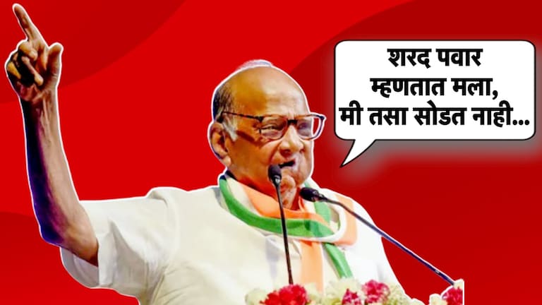 Sharad Pawar: 'दमदाटी करू नका, शरद पवार म्हणतात मला.. मी सोडतही नाही...', पवारांचा नेमका कुणाला इशारा? अजित पवारांना शरद पवारांचा अप्रत्यक्ष इशारा