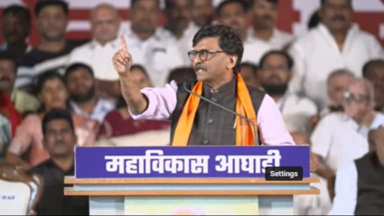 Sanjay Raut : "मला मोदींना भारतरत्न द्यायचा, कारण...", राऊतांचं घणाघाती भाषण संजय राऊतांची पंतप्रधान मोदी आणि शाहांवर टीका.
