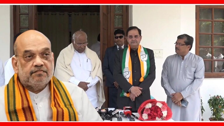 Lok Sabha 2024 : भाजपला धक्का! खासदाराने काँग्रेसमध्ये केला प्रवेश लोकसभा निवडणुकीच्या तोंडावर ब्रिजेंद्र सिंह यांनी भाजपचा राजीनामा दिला.