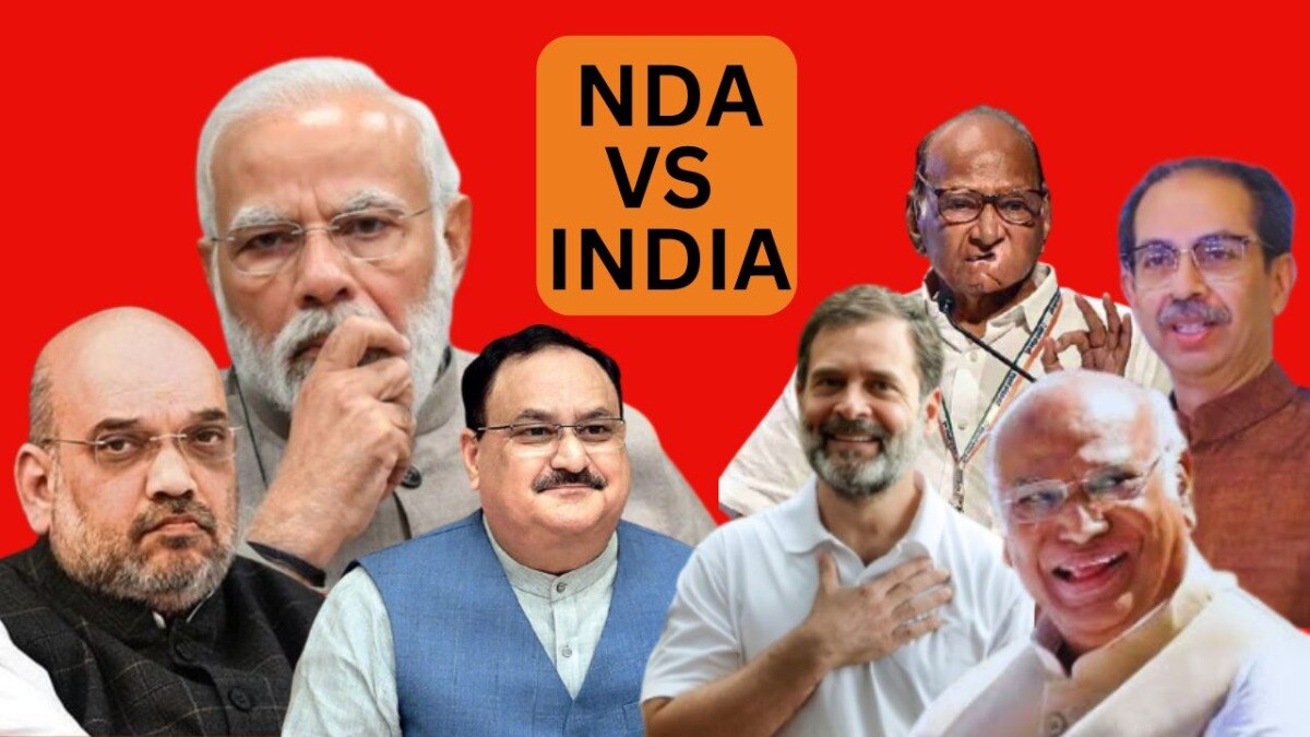 सर्वेक्षणात भाजपप्रणित एनडीएला (NDA) मोठा धक्का बसला आहे. तर इंडिया (India) आघाडीला काहीसा दिलासा मिळालाय. 