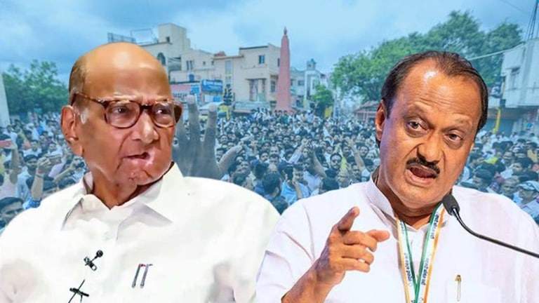 Ajit Pawar: 'उतारवयातील लोकांनी भजन करायचं', अजितदादांचा पुन्हा काकांना टोमणा! Mumbai Tak