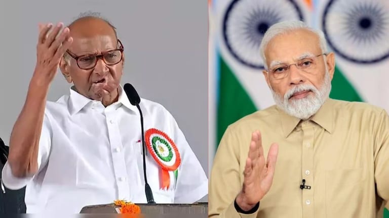 Lok Sabha Election 2024 : शरद पवारांची PM मोदींवर जोरदार टीका, ''संविधानावर हल्ला...'' केजरीवाल चमत्कारीक मुख्यमंत्री आहेत.