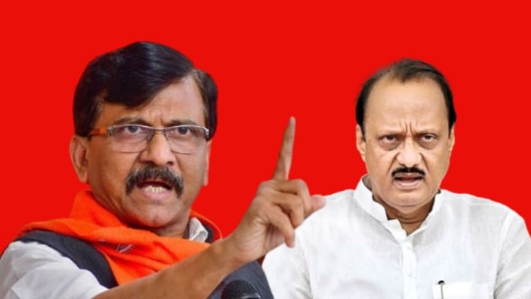 Sanjay Raut : ''तुमच्यात हिम्मत असेल तर...'', राऊतांचे थेट अजित पवारांना आव्हान तुम्ही कोणाला धमक्या देताय, पवार साहेबांना की शिवसैनिकांना....नामर्द, डरपोक होते ते गेले पळून गेले