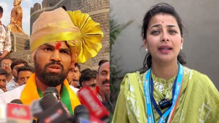 Ram Satpute : प्रणिती शिंदेंच्या 'उपऱ्या' टीकेला सातपुतेंचं जोरदार प्रत्युत्तर, शिंदेंचाच काढला इतिहास सुशीलकुमार शिंदे आणि शरद पवार उपरे नव्हते का