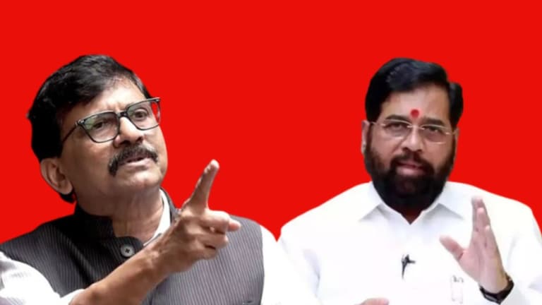 Lok Sabha Election 2024 : राऊतांनी CM शिंदेंना डिवचलं, ''गुलामांच्या तोंडावर तुकडे...'' गुलामांच्या तोंडावर तुकडे फेकले जातात, त्यांना मागण्याचा हक्क नसतो.