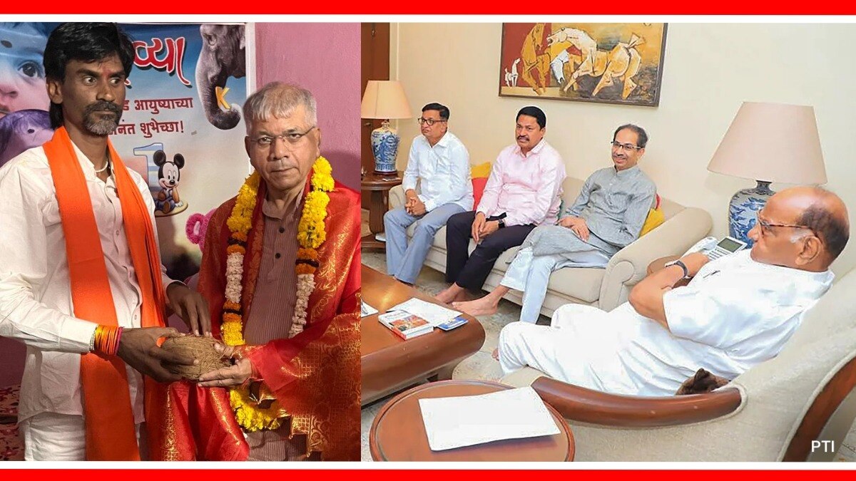 मनोज जरांगे पाटील प्रकाश आंबेडकर आघाडी.