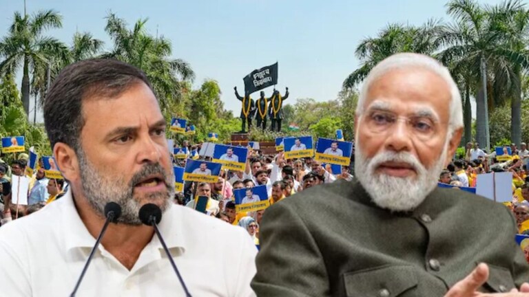 India Rally : "400 काय 180 चा टप्पाही...", राहुल गांधींचं भाजपबद्दल मोठं भाकित 400 पारचा नारा ईव्हिएम आणि मॅच फिक्सिंगशिवाय शक्य नाही.