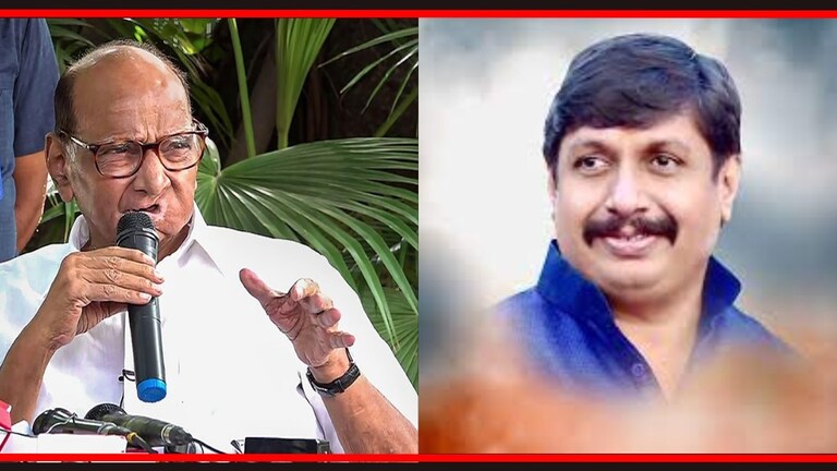 Madha Lok Sabha : शरद पवारांना माढ्यात मिळाला उमेदवार, भाजपच्या विजयाचा मार्ग खडतर? शरद पवार आणि धैर्यशील मोहिते पाटील.