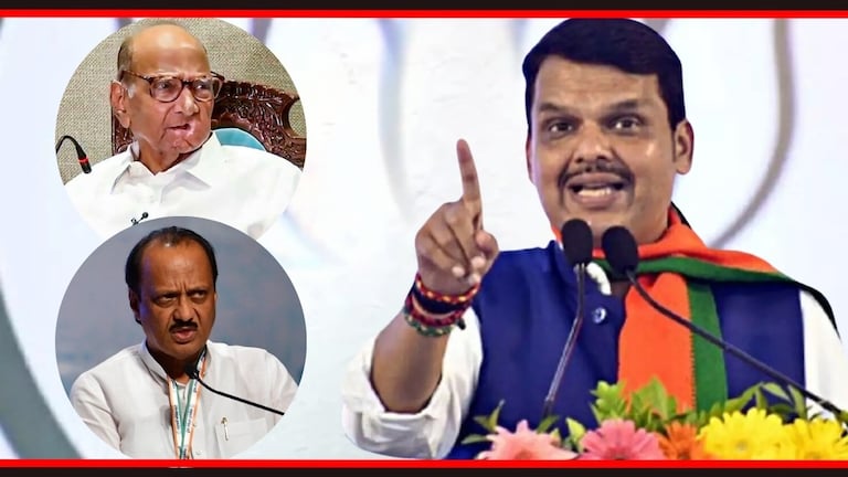 ही लढाई शरद पवार विरुद्ध अजित पवार नाही, तर... -देवेंद्र फडणवीस सुनेत्रा पवारांच्या प्रचाराच्या सभेत देवेंद्र फडणवीस यांचे भाषण.