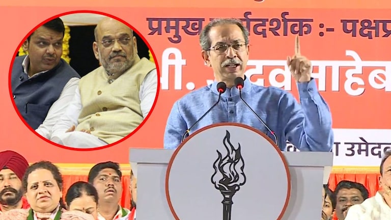 Uddhav Thackeray: 'शाहांनी फडणवीसांना सांगितलं.. तू खोलीच्या बाहेर बस', ठाकरेंनी सांगितला नवा किस्सा! 'शाहांनी फडणवीसांना सांगितलं.. तू खोलीच्या बाहेर बस'