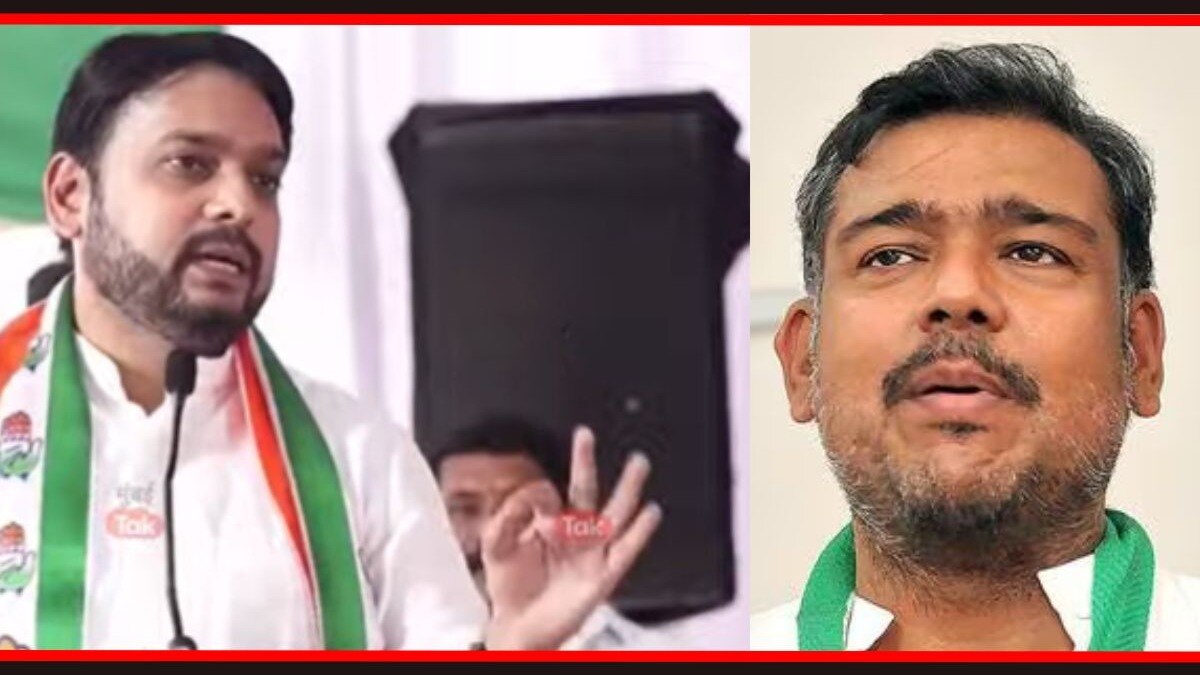 विश्वजित कदम आणि विशाल पाटील.
