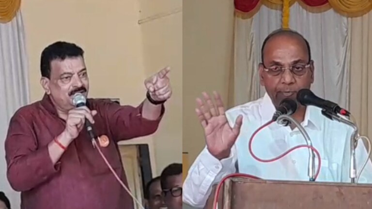 Bhaskar Jadhav : गीतेंचं भाषण सुरू असताना जाधवांनी माईक हातात घेतला... म्हणाले ''मी गद्दारी केली नाही'' भास्कर जाधव राष्ट्रवादीत होते म्हणून तटकरेंसोबत होते, मी पक्षात राहून कधीही गद्दारी केली नाही