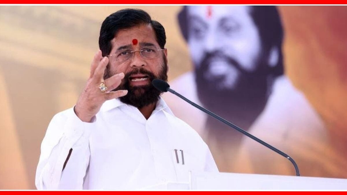 शिवसेना मुख्य नेता एकनाथ शिंदे.