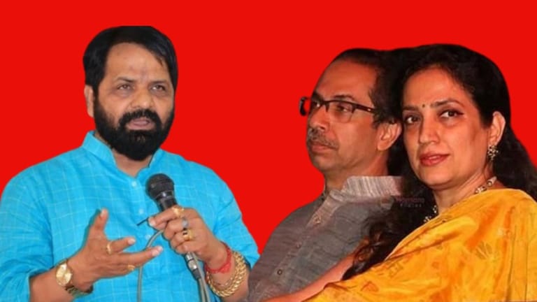 Bharat Gogawale : ''घरच्या बाईमुळे शिवसेना फुटली'', रश्मी ठाकरेंचं नाव न घेता गोगावलेंचे खळबळजनक दावे घरच्या मंडळींनी राजकारणात हस्तक्षेप केला म्हणजे रामायण, महाभारत घडलं समजायचं