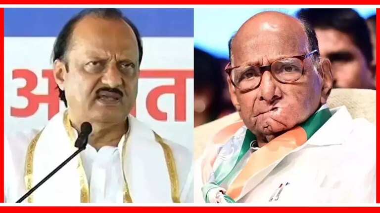 Ajit Pawar : दोन्ही राष्ट्रवादी भविष्यात एकत्र येणार? अजित पवारांचे सूचक विधान अजित पवार आणि शरद पवार.