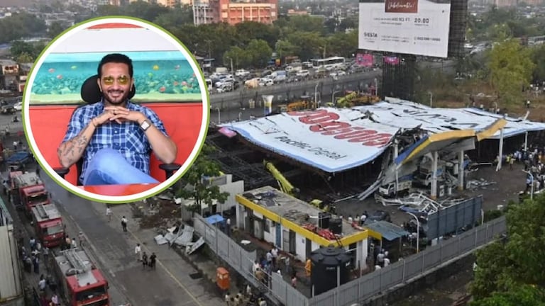 Ghatkoper Hoarding Collapse : भावेश भिंडेने 'त्या' होर्डिंगसाठी झाडांनाही दिलं विष, वाचा Inside Story घाटकोपर होर्डिंग दुर्घटनेप्रकरणी पोलिसांनी जाहिरात कंपनीचा मालक भावेश भिंडे याच्यावर गुन्हा दाखल केला आहे.