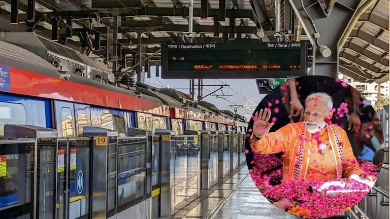 मुंबईत PM मोदींचा रोड शो; मेट्रोसेवा किती वेळ राहणार बंद? Mumbai Tak